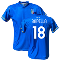 Maglia Italia Barella 18 Nazionale 2023 FIGC ufficiale 